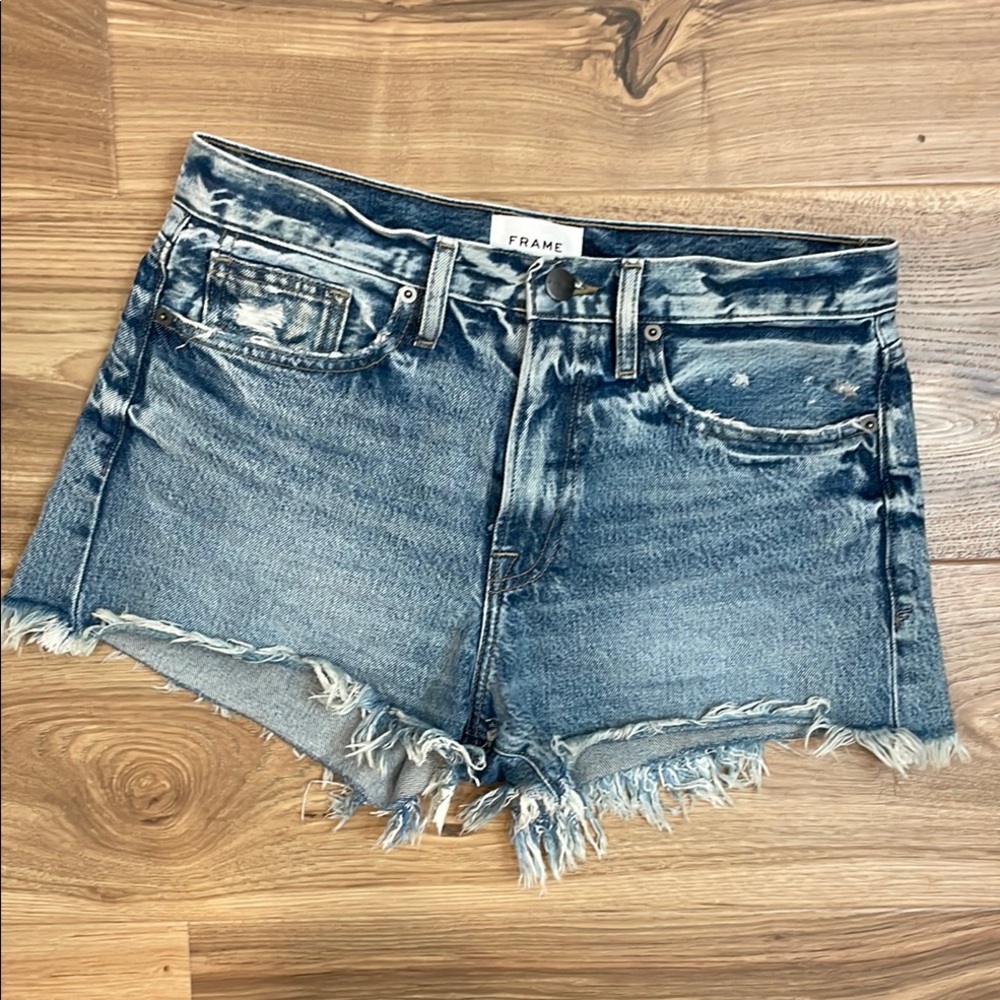 Frame Denim Women's Blue Denim Shorts